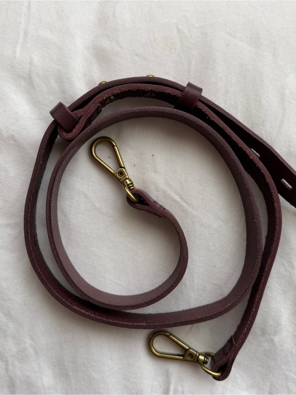 Madewell burgundy genuine leather tote - Picture 3 of 6